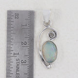 925 Silver Natural Ethiopian Opal Pendants