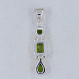 925 Sterling Silver Blue Iolite Pendants