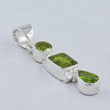 925 Sterling Silver Blue Iolite Pendants