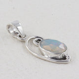 925 Silver Natural Ethiopian Opal Pendants