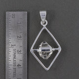 925 Silver Herkimer Diamond Pendant