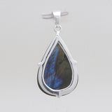 925 Sterling Silver Labradorite Pendants