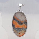 925 Starling Silver Mustered Jasper Pendant