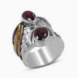 925 Sterling Silver Peridot Rings