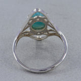 Larimar Silver Ring