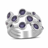 Amethyst Silver Ring