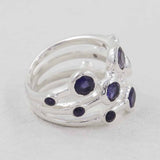 Amethyst Silver Ring