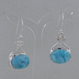 Labradorite Silver Earrings