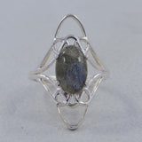 Larimar Silver Ring