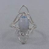 Larimar Silver Ring