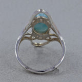 Larimar Silver Ring