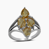 925 Sterling Silver Peridot Rings