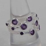 Amethyst Silver Ring