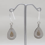 Labradorite Silver Earrings