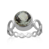 Larimar Silver Ring