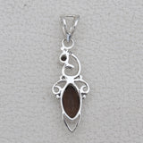 925 Starling Silver Citrine Pendant