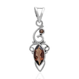 925 Starling Silver Citrine Pendant