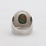 Natural Lapis Lazuli Silver Rings