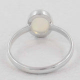 Ethiopian Opal Gemstone 925 Sterling Silver Ring