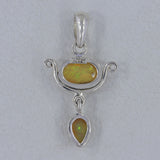 Rainbow Moonstone 925 Sterling Silver Pendant