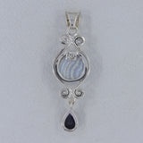 Black Onyx 925 Sterling Silver Pendant