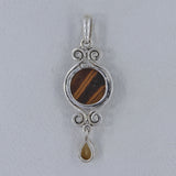 Black Onyx 925 Sterling Silver Pendant