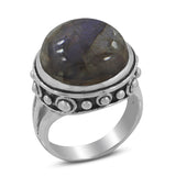 925 Sterling Silver Black Onyx Ring