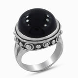 925 Sterling Silver Black Onyx Rings