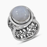 925 Sterling Silver Labradorite Rings