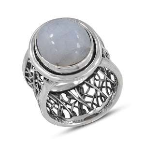925 Sterling Silver Labradorite Ring