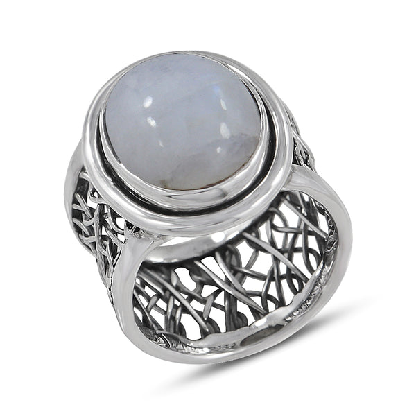 925 Sterling Silver Labradorite Ring