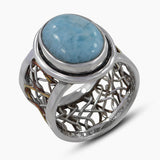 925 Sterling Silver Labradorite Rings