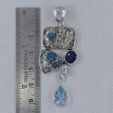 925 Starling Silver K2 Jasper Pendant