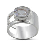 Amethyst Silver Ring