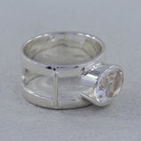 925 Starling Silver Amethyst Ring