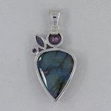 Labradorite 925 Sterling Silver Pendant