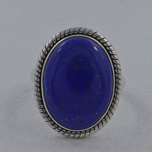 925 Sterling Silver Lapis Lazuli Ring