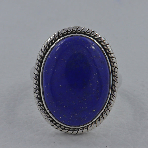 925 Sterling Silver Lapis Lazuli Ring