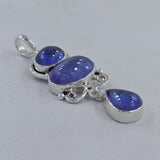 925 Sterling Silver Tanzanite Pendant