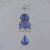 925 Sterling Silver Tanzanite Pendant