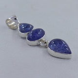 925 Sterling Silver Tanzanite Pendant