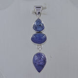 925 Sterling Silver Tanzanite Pendant