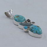 Arizona Turquoise 925 Sterling Silver Pendant