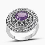 925 Sterling Silver Mystic Quartz Rings
