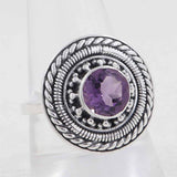 Mystic Quartz Solid Silver Ring