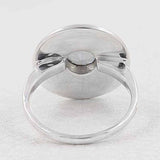 Mystic Quartz Solid Silver Ring