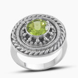 925 Sterling Silver Mystic Quartz Rings