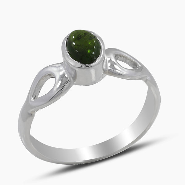 925 Sterling Silver Tourmaline Rings