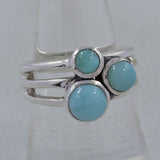 925 Sterling Silver Ethiopian Opal Ring