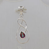 925 Sterling Silver Mystic Quartz Pendent